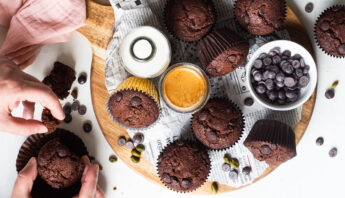 muffins-con-arandanos-chocolate