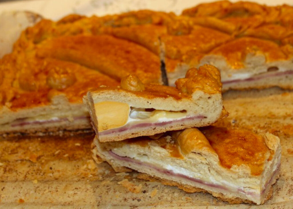 empanada eurobakeries de jamón y alcachofas